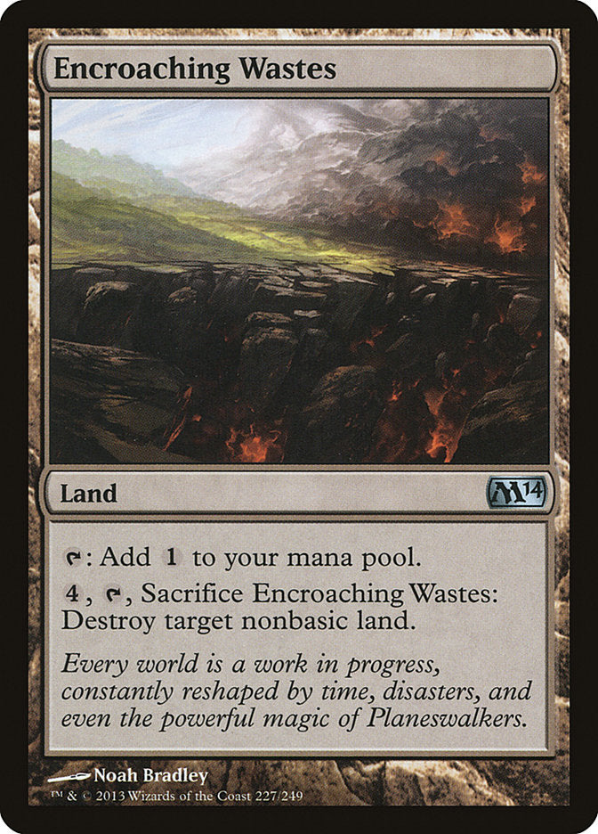 Encroaching Wastes [Magic 2014] | Galaxy Games LLC