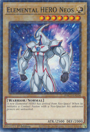 Elemental HERO Neos (Duel Terminal) [HAC1-EN004] Parallel Rare | Galaxy Games LLC