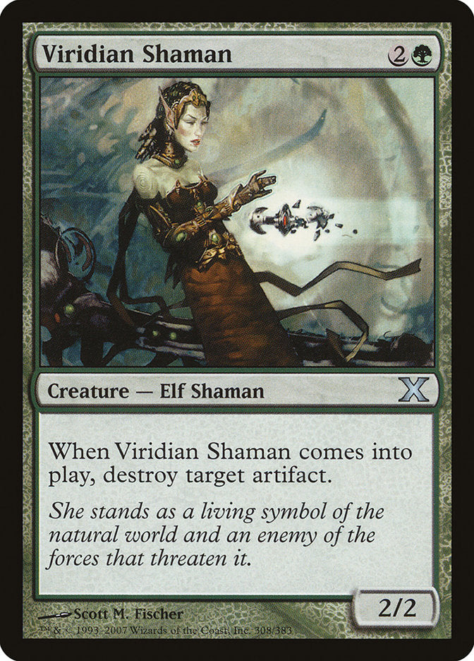 Viridian Shaman [Tenth Edition] | Galaxy Games LLC