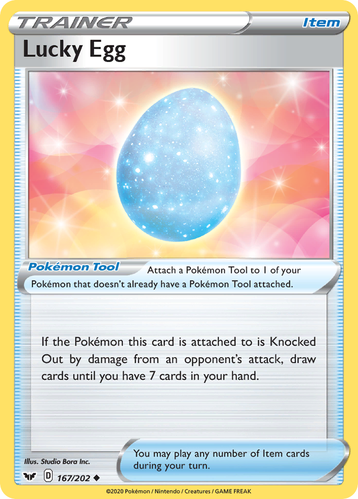 Lucky Egg (167/202) [Sword & Shield: Base Set] | Galaxy Games LLC