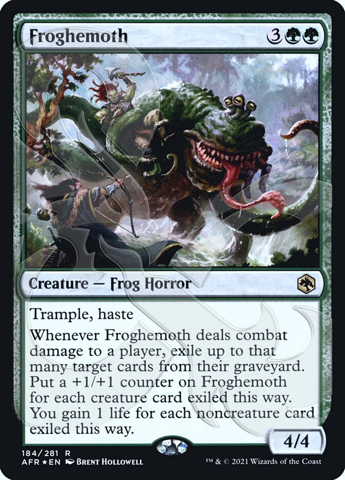 Froghemoth (Ampersand Promo) [Dungeons & Dragons: Adventures in the Forgotten Realms Promos] | Galaxy Games LLC
