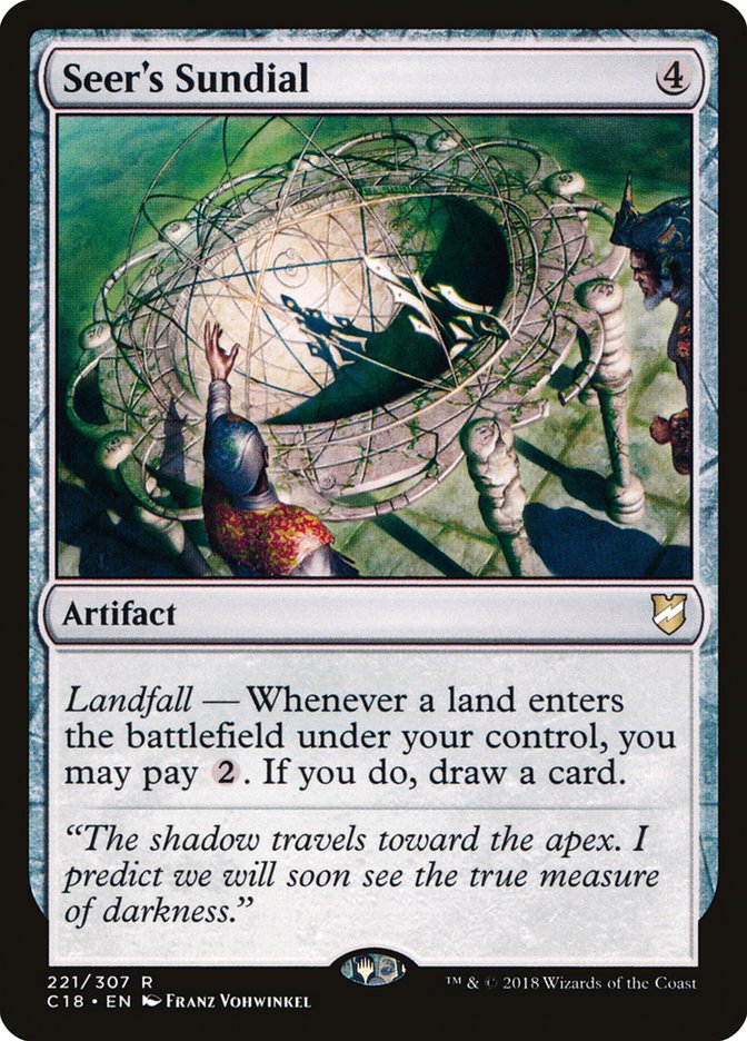 Seer's Sundial [Commander 2018] | Galaxy Games LLC