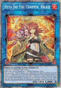 Hiita the Fire Charmer, Ablaze (Starlight Rare) [PHRA-EN100] Starlight Rare | Galaxy Games LLC