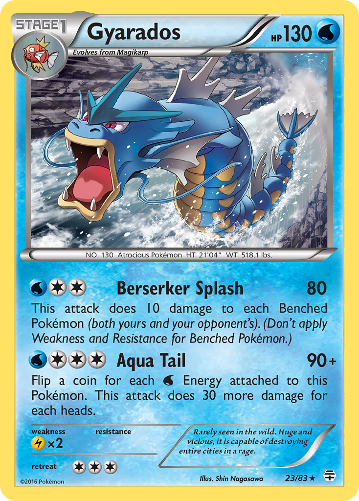 Gyarados (23/83) [XY: Generations] | Galaxy Games LLC