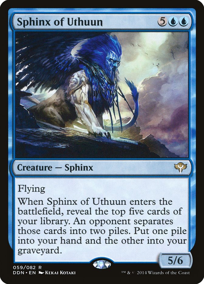 Sphinx of Uthuun [Duel Decks: Speed vs. Cunning] | Galaxy Games LLC
