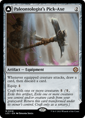 Paleontologist's Pick-Axe (Extended Art) [The Lost Caverns of Ixalan Commander] | Galaxy Games LLC