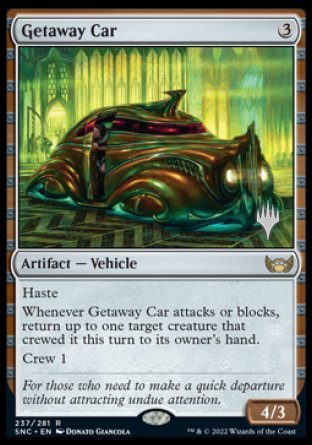 Getaway Car (Promo Pack) [Streets of New Capenna Promos] | Galaxy Games LLC