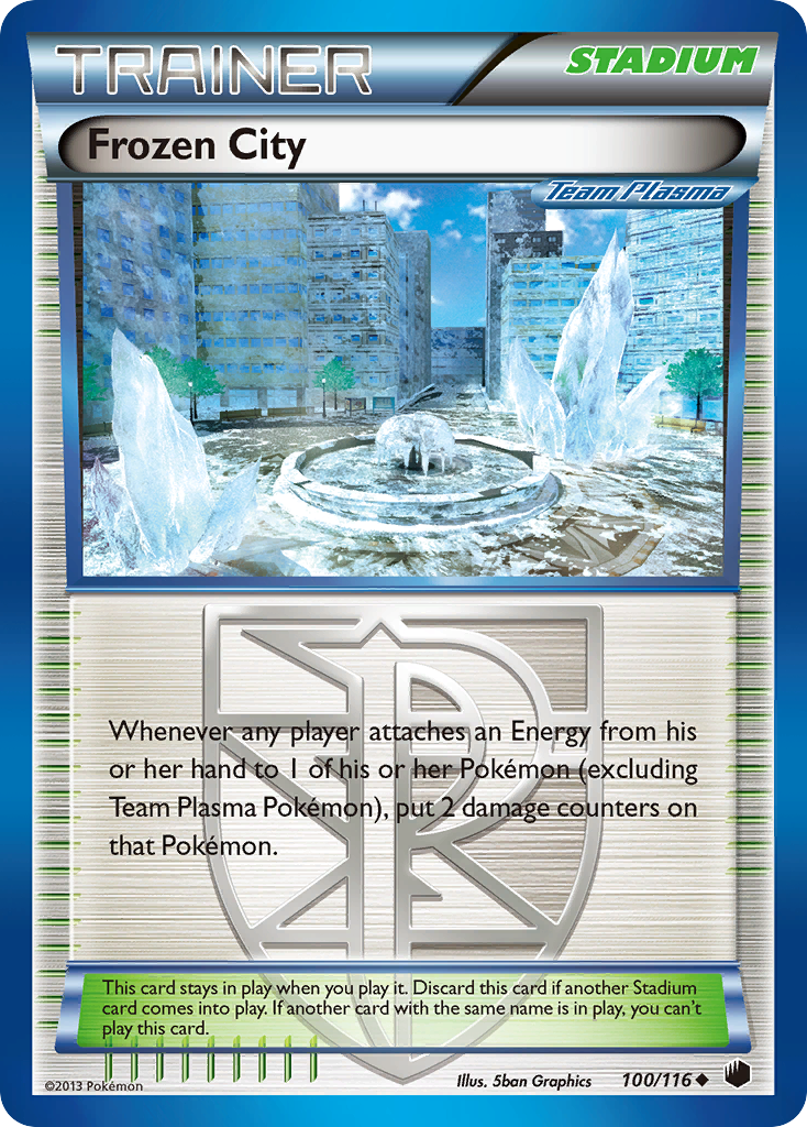 Frozen City (100/116) [Black & White: Plasma Freeze] | Galaxy Games LLC