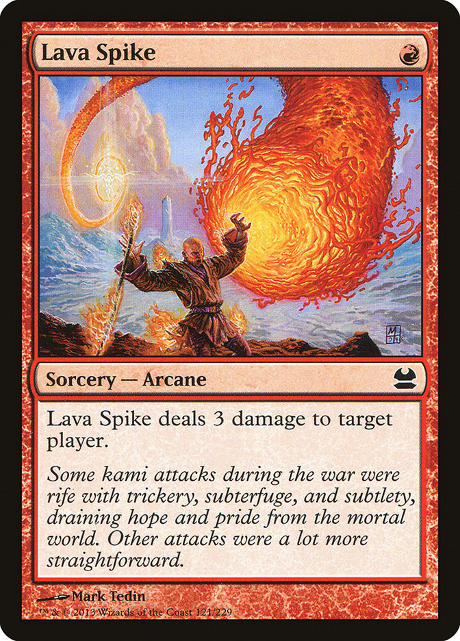 Lava Spike [Modern Masters] | Galaxy Games LLC