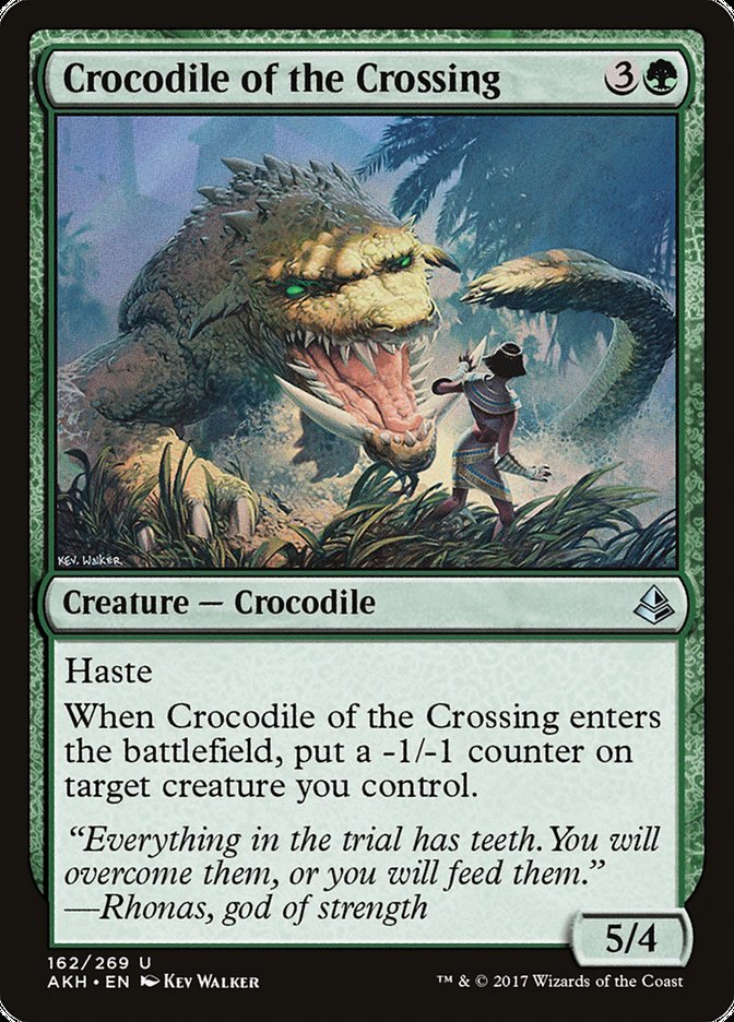 Crocodile of the Crossing [Amonkhet] | Galaxy Games LLC