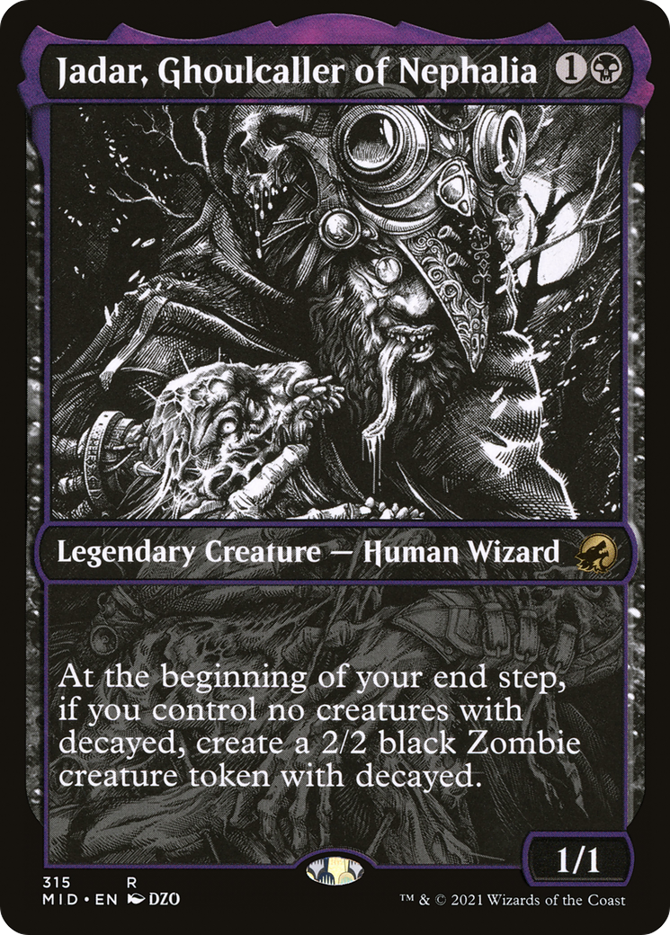 Jadar, Ghoulcaller of Nephalia (Showcase Eternal Night) [Innistrad: Midnight Hunt] | Galaxy Games LLC