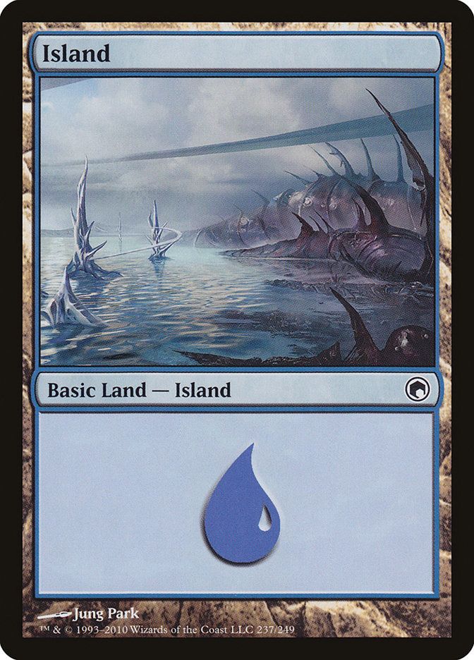 Island (237) [Scars of Mirrodin] | Galaxy Games LLC