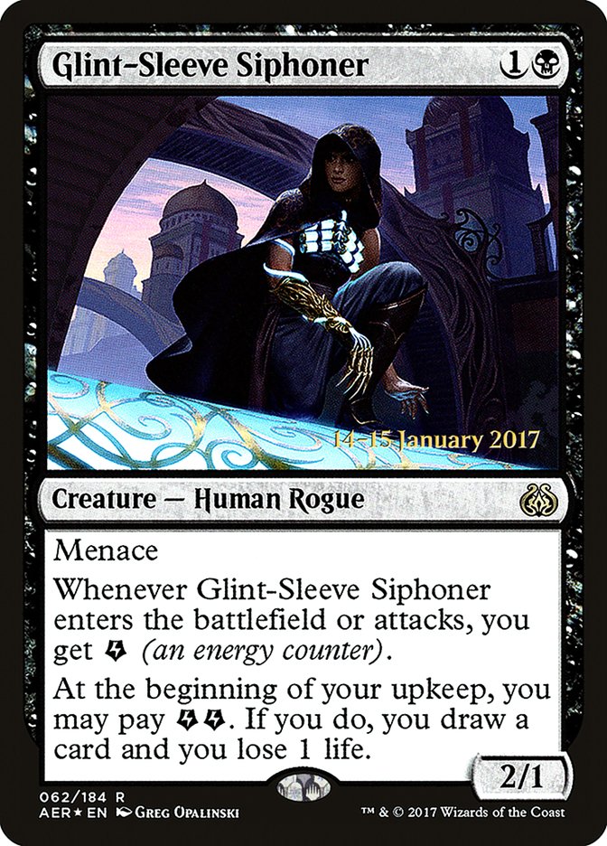 Glint-Sleeve Siphoner [Aether Revolt Prerelease Promos] | Galaxy Games LLC