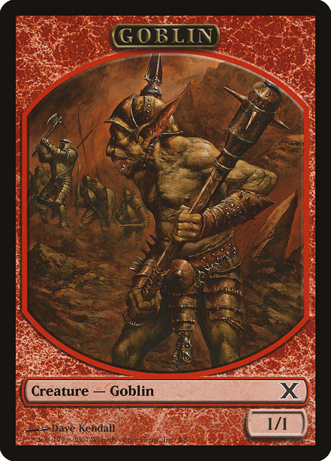 Goblin Token [Tenth Edition Tokens] | Galaxy Games LLC