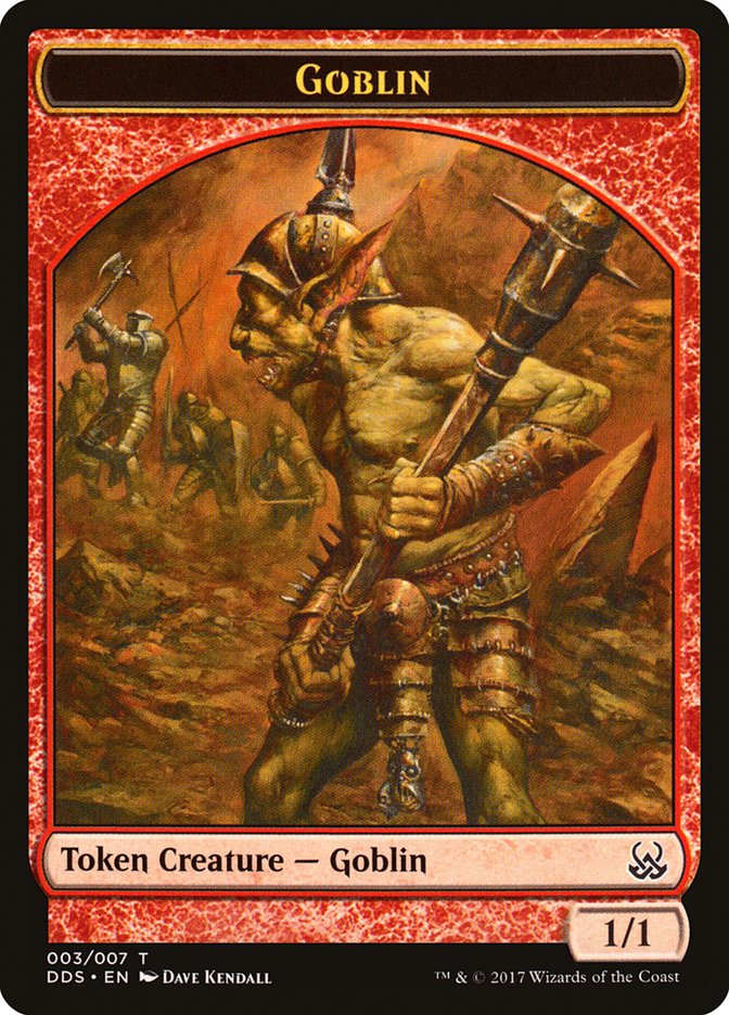 Goblin Token [Duel Decks: Mind vs. Might Tokens] | Galaxy Games LLC