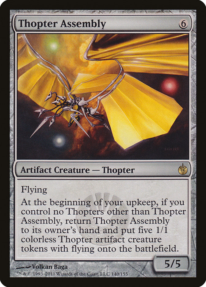 Thopter Assembly [Mirrodin Besieged] | Galaxy Games LLC