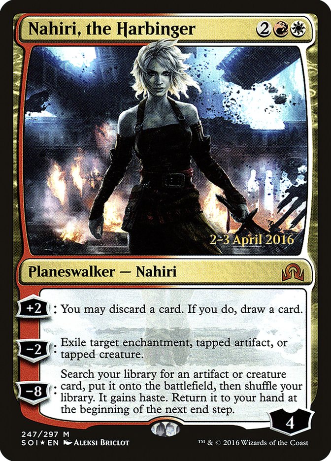 Nahiri, the Harbinger [Shadows over Innistrad Prerelease Promos] | Galaxy Games LLC