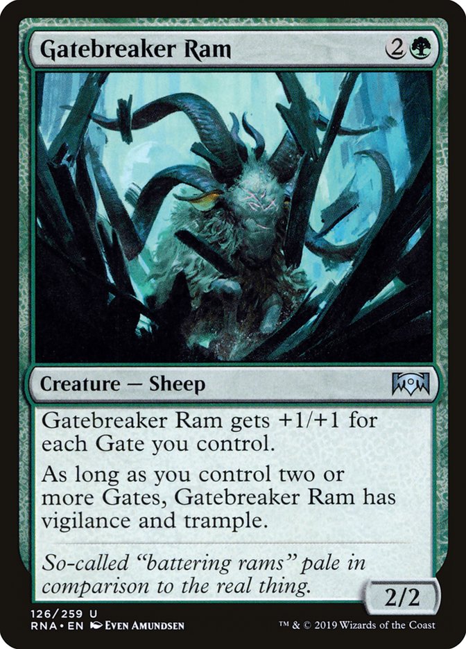 Gatebreaker Ram [Ravnica Allegiance] | Galaxy Games LLC