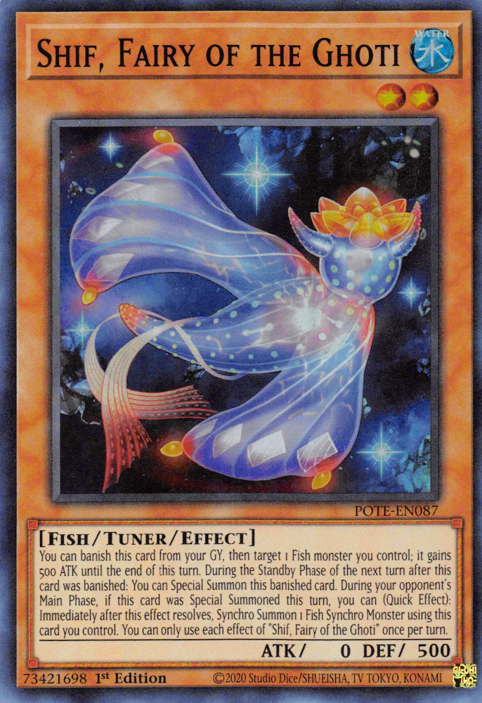 Shif, Fairy of the Ghoti [POTE-EN087] Super Rare | Galaxy Games LLC