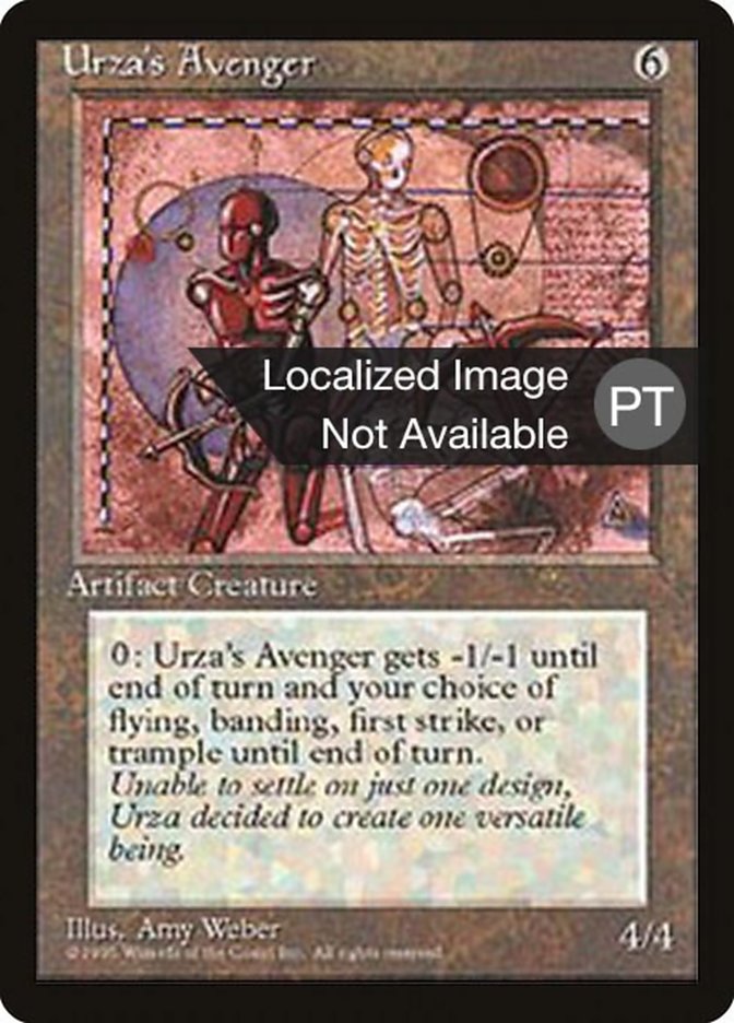 Urza's Avenger [Fourth Edition (Foreign Black Border)] | Galaxy Games LLC