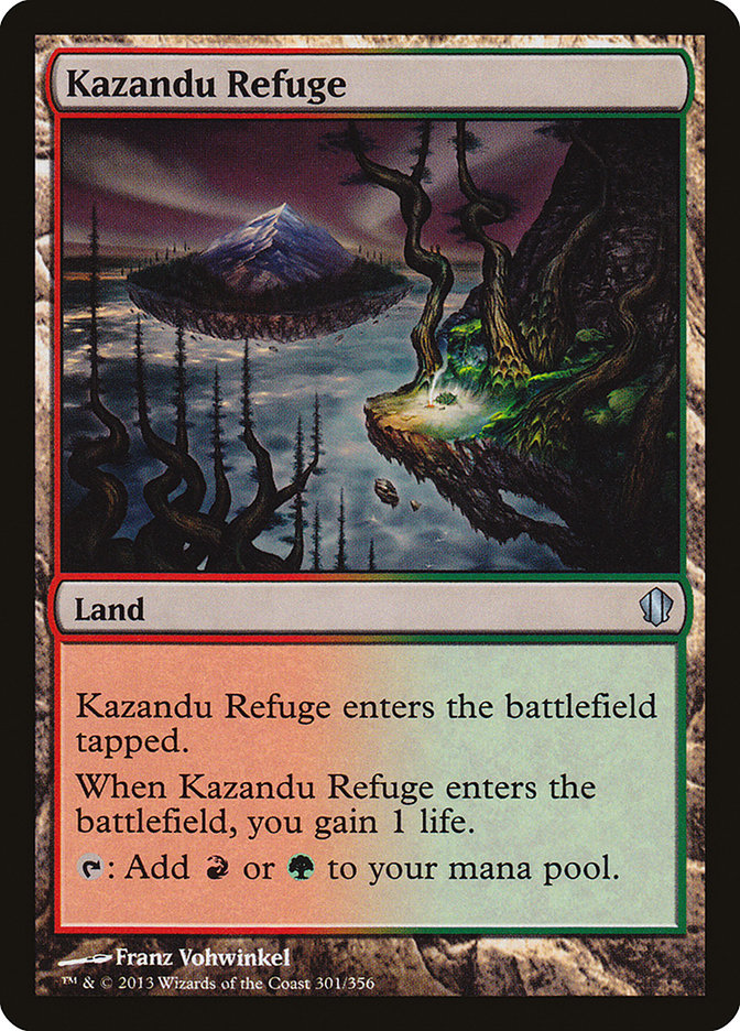 Kazandu Refuge [Commander 2013] | Galaxy Games LLC