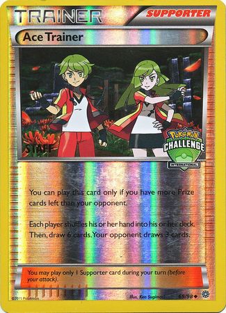 Ace Trainer (69/98) (International Challenge Promo Staff) [XY: Ancient Origins] | Galaxy Games LLC