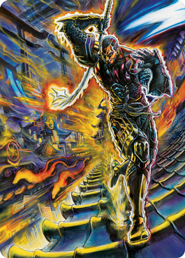 Kaito Shizuki 2 Art Card [Kamigawa: Neon Dynasty Art Series] | Galaxy Games LLC