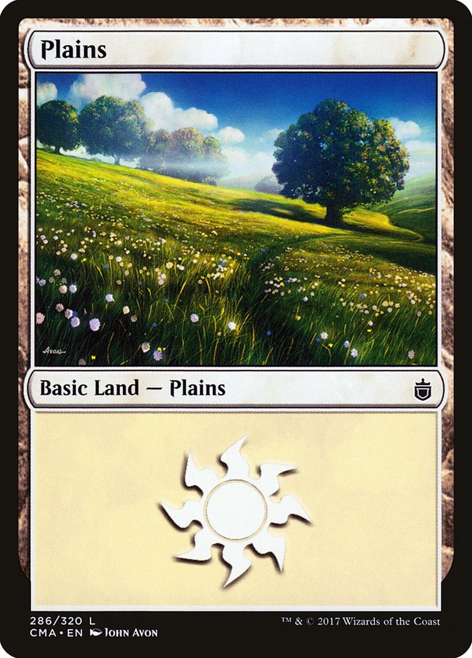 Plains (286) [Commander Anthology] | Galaxy Games LLC