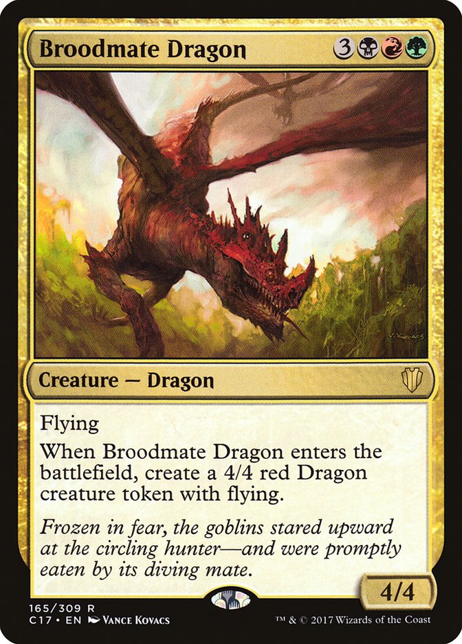 Broodmate Dragon [Commander 2017] | Galaxy Games LLC