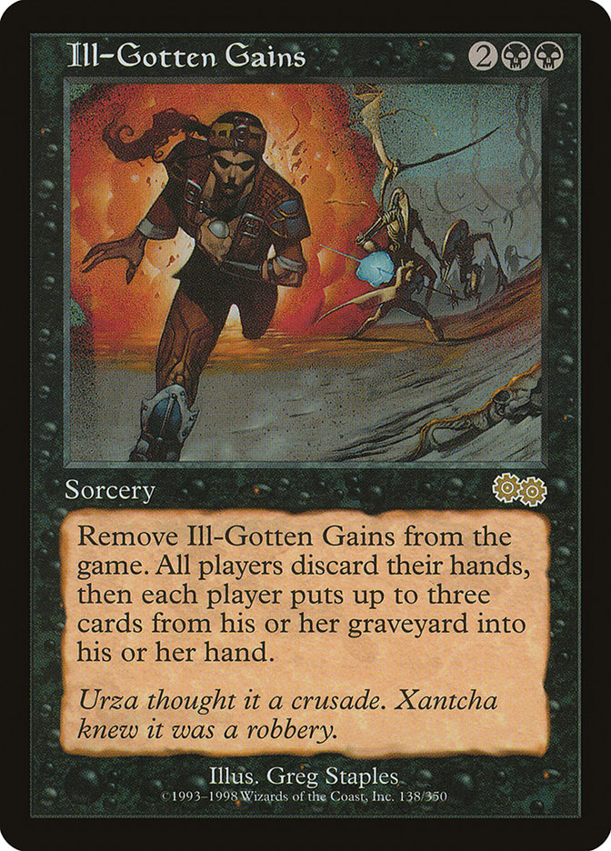 Ill-Gotten Gains [Urza's Saga] | Galaxy Games LLC