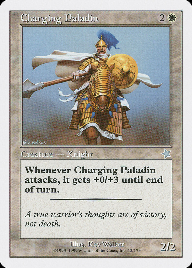 Charging Paladin [Starter 1999] | Galaxy Games LLC