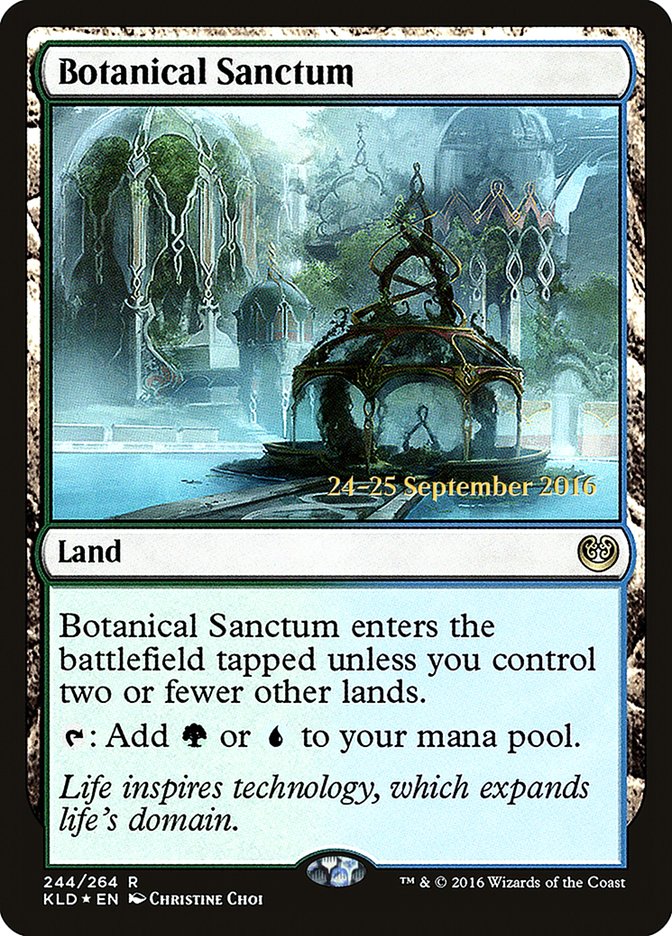 Botanical Sanctum [Kaladesh Prerelease Promos] | Galaxy Games LLC