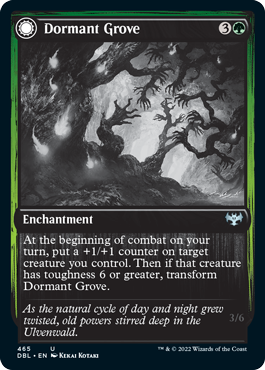 Dormant Grove // Gnarled Grovestrider [Innistrad: Double Feature] | Galaxy Games LLC