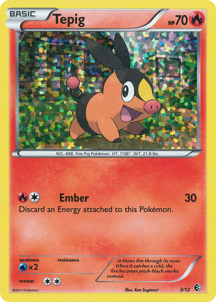 Tepig (3/12) [McDonald's Promos: 2011 Collection] | Galaxy Games LLC