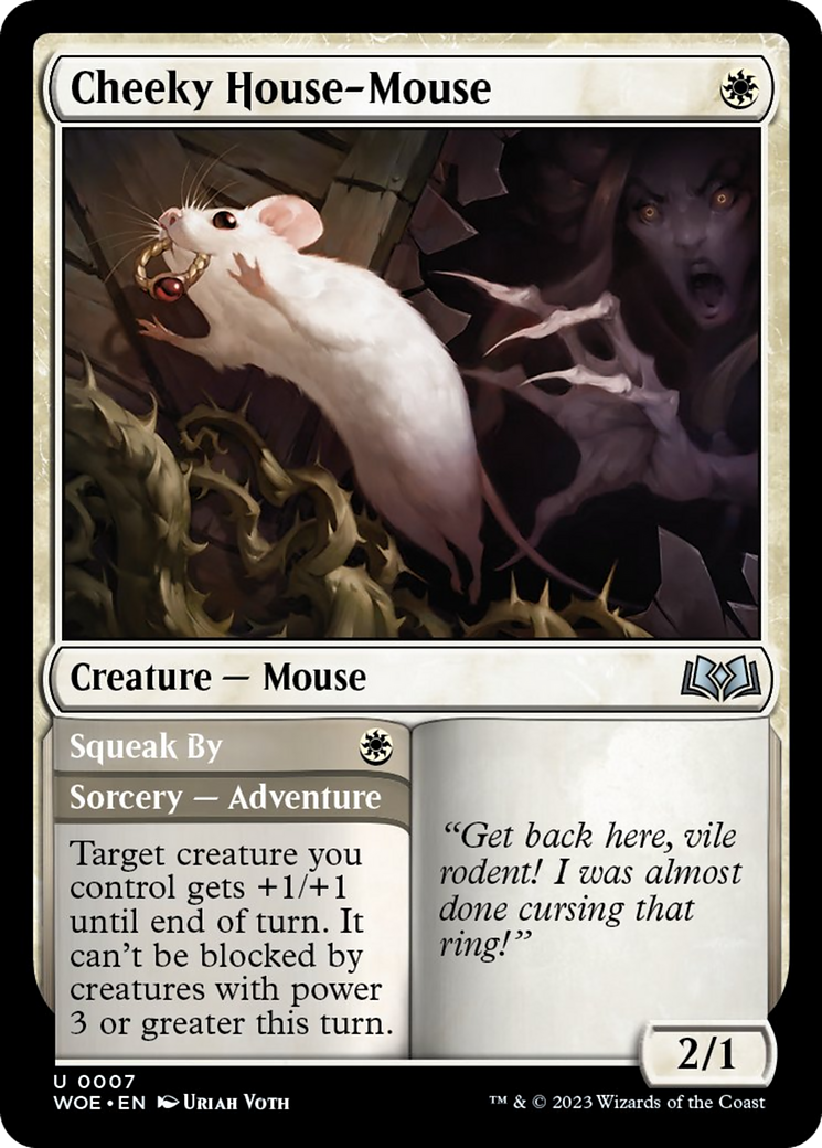 Cheeky House-Mouse [Wilds of Eldraine] | Galaxy Games LLC