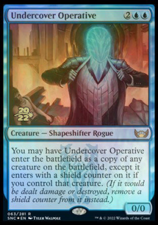 Undercover Operative [Streets of New Capenna Prerelease Promos] | Galaxy Games LLC