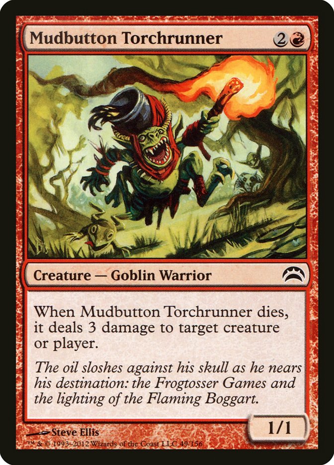 Mudbutton Torchrunner [Planechase 2012] | Galaxy Games LLC