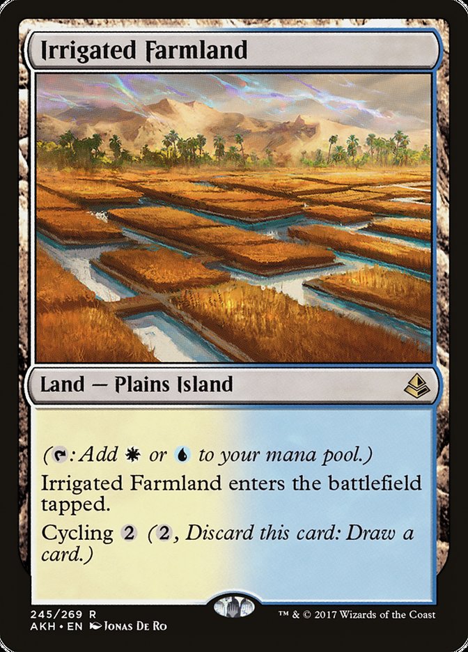 Irrigated Farmland [Amonkhet] | Galaxy Games LLC