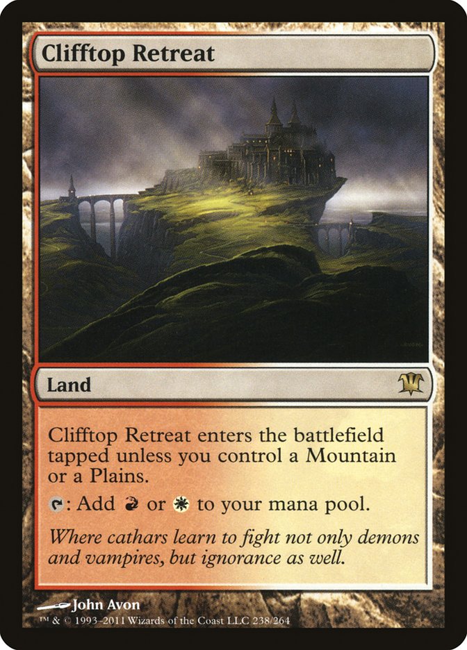 Clifftop Retreat [Innistrad] | Galaxy Games LLC