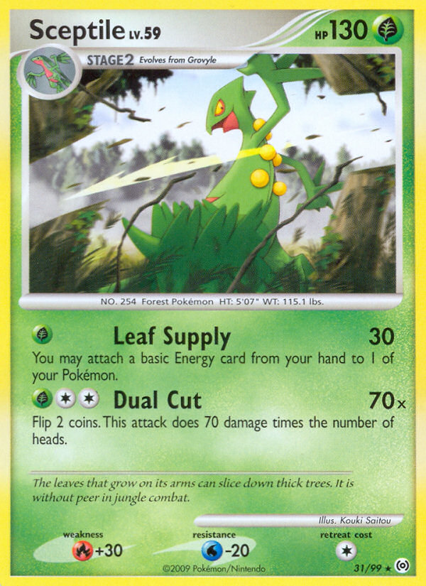 Sceptile (31/99) [Platinum: Arceus] | Galaxy Games LLC