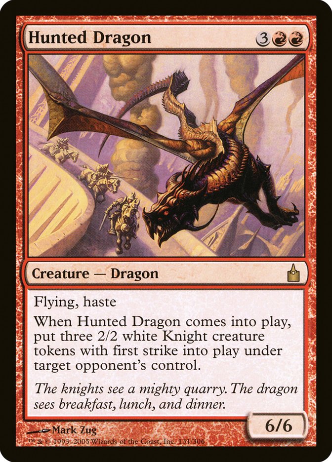 Hunted Dragon [Ravnica: City of Guilds] | Galaxy Games LLC