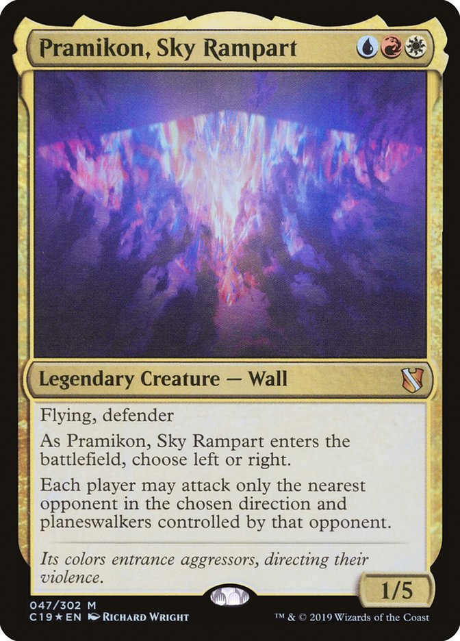 Pramikon, Sky Rampart [Commander 2019] | Galaxy Games LLC