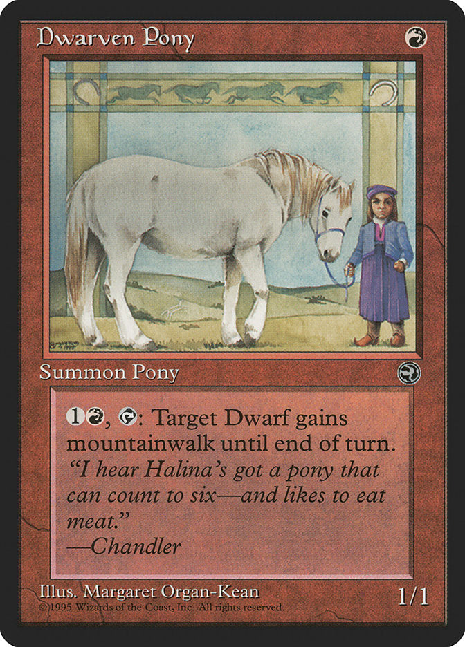 Dwarven Pony [Homelands] | Galaxy Games LLC
