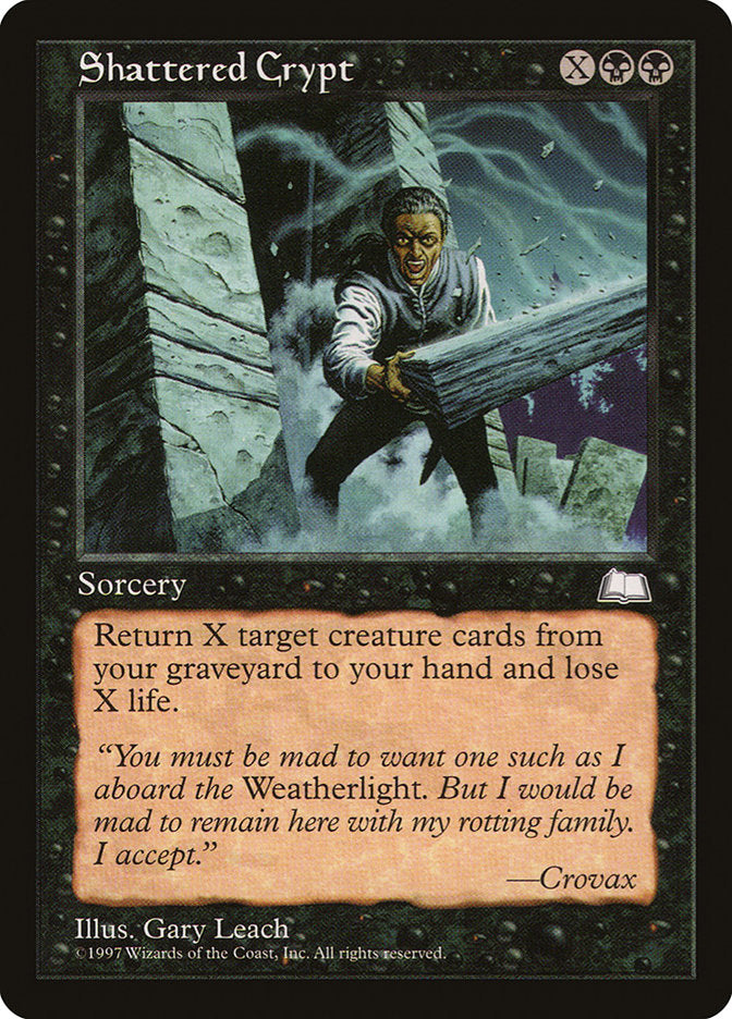 Shattered Crypt [Weatherlight] | Galaxy Games LLC