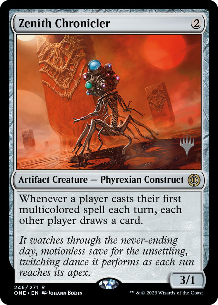 Zenith Chronicler (Promo Pack) [Phyrexia: All Will Be One Promos] | Galaxy Games LLC