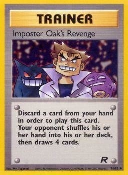 Imposter Oak's Revenge (76/82) [Team Rocket Unlimited] | Galaxy Games LLC