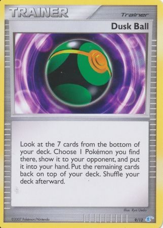 Dusk Ball (9/12) [Diamond & Pearl: Trainer Kit - Manaphy] | Galaxy Games LLC