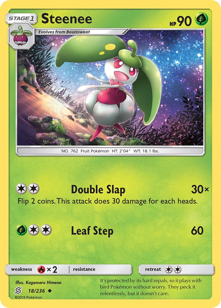 Steenee (18/236) [Sun & Moon: Unified Minds] | Galaxy Games LLC