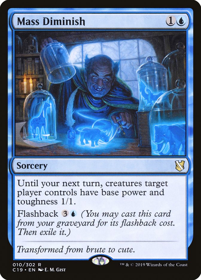 Mass Diminish [Commander 2019] | Galaxy Games LLC