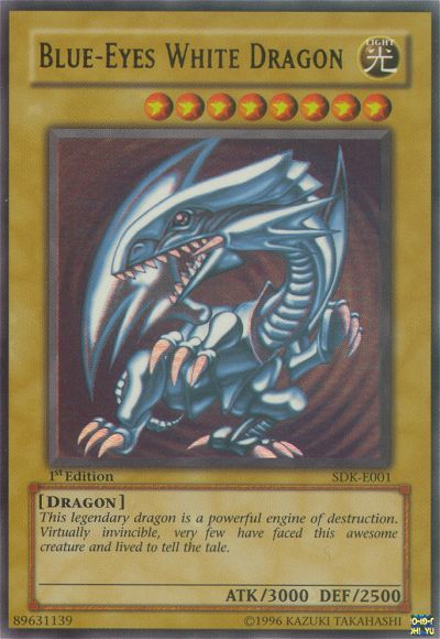 Blue-Eyes White Dragon [SDK-E001] Ultra Rare | Galaxy Games LLC